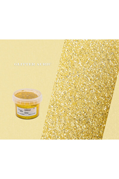 Ferrara Design Gold glitter for decorative paint, 50g
