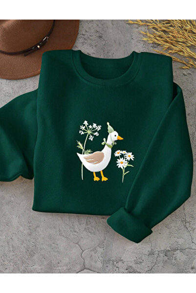 Sheya Bluză Shein, verde