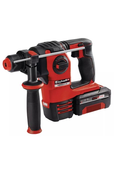 Einhell Herocco Kit + 5 Adet Uç(1 x 3,0AH) Akülü Kırıcı Delici \u2013 4513975