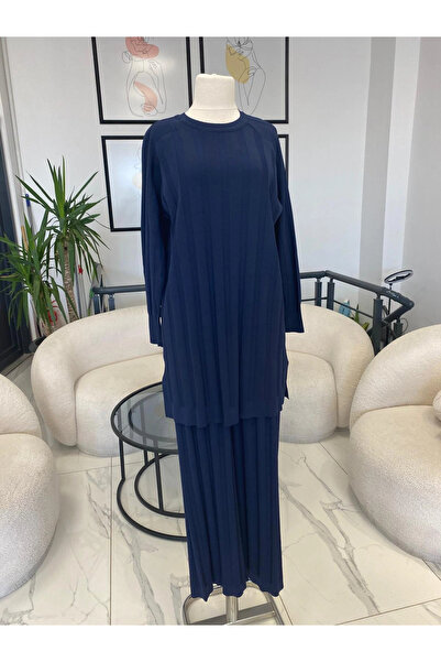 Nuss ÇİZGİ DOKULU PANTOLON TUNİK TAKIM