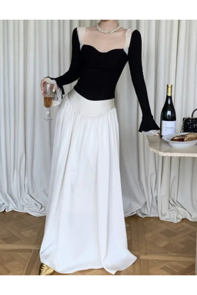 Sheya Fustă Shein, bej