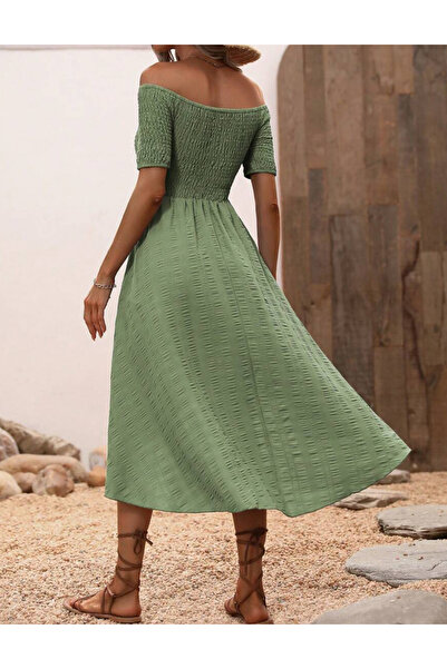 Sheya Shein midi dress, green
