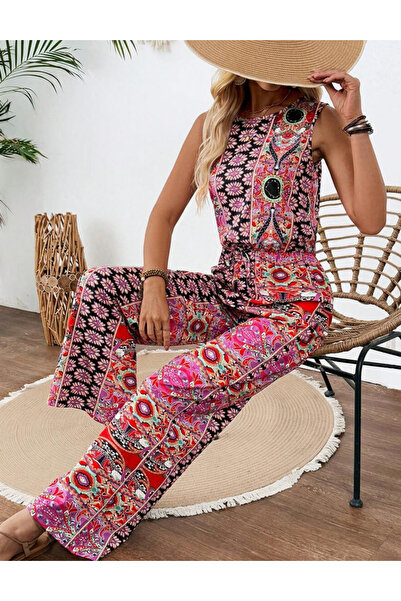 Sheya Shein long jumpsuit, mix colors