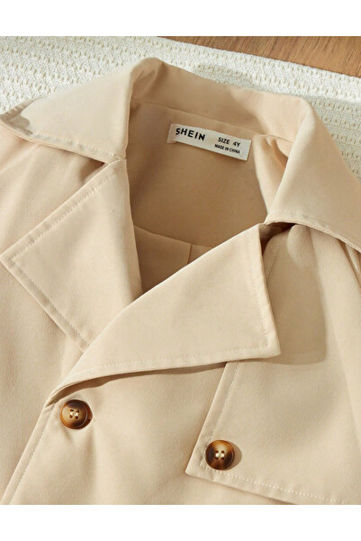 Sheya Trench Shein, bej