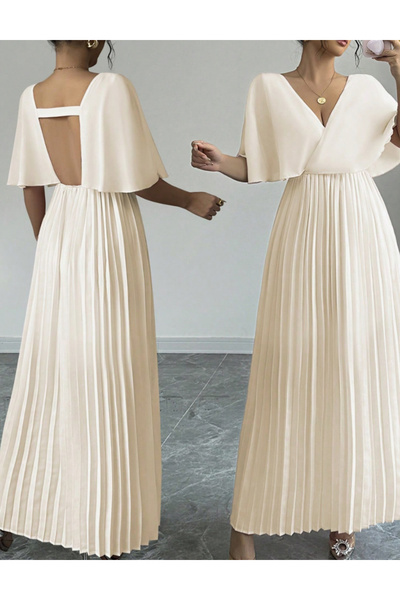 Sheya Shein maxi dress, cream