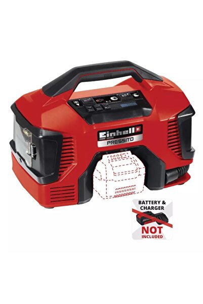 Einhell PRESSITO 18/25 Hybrid, Akülü-Elektrikli Kompresör