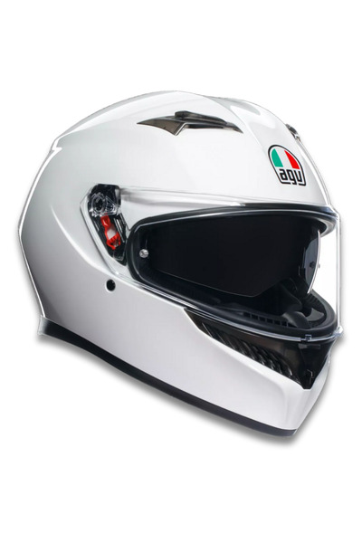 AGV K3 Mplk Configuration Mono White Kapalı Motosiklet Kaskı