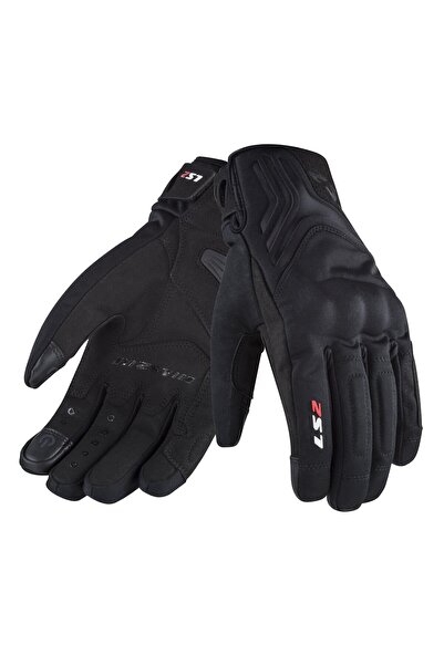 LS2 Jet 2 Waterproof Motosiklet Eldiveni Siyah