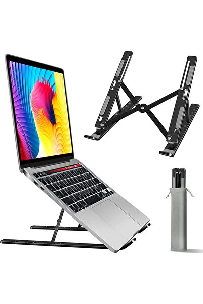 Echo Soul Suport pentru laptop Echo Soul®, reglabil pe inaltime, pliabil, din Aluminiu, Detasabil, 10-15.6"