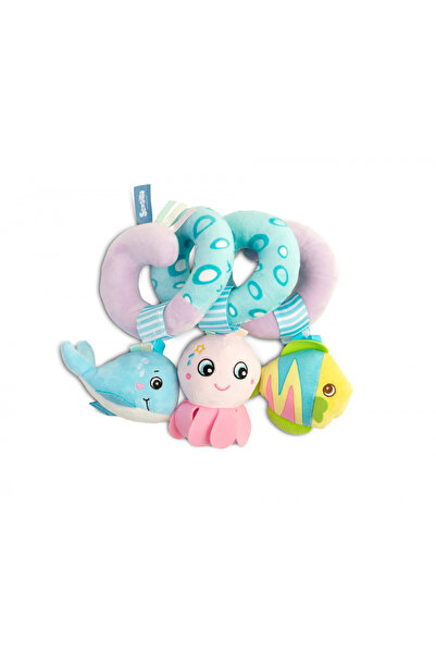 Sensillo Spirala cu jucarii din plus pentru patut/carucior Caracatita,structu...