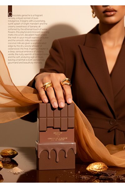 Arabiyat Sugar Eau de Parfum Chocolate Ganache, Unisex, 100 ml