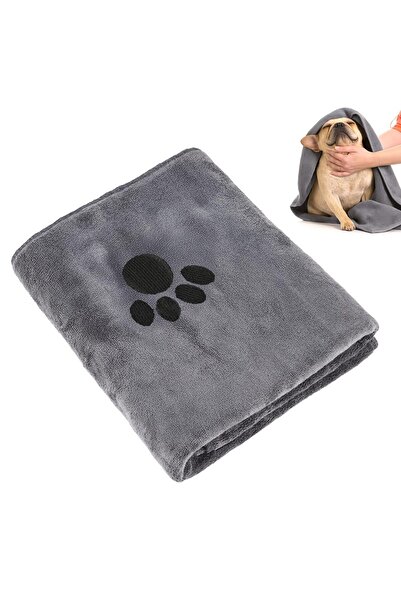 OEM Cleaning Cloth - Highly Absorbent, Microfiber, Color: grey for Pets