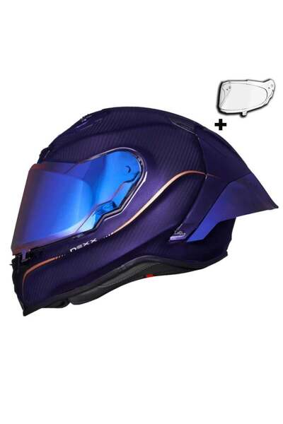 Nexx X.R3R Hagibis Karbon Mor Kask