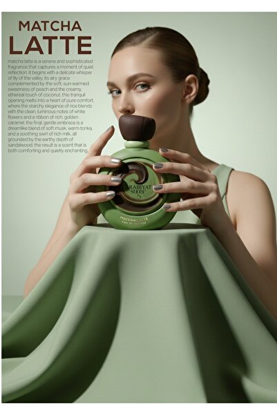 Arabiyat Sugar Eau de Parfum Matcha Matcha Latte, Unisex, 100 ml