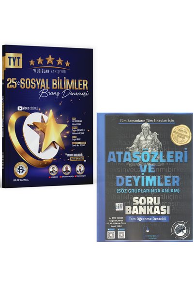 Bilgi Sarmal Yayınları Edebiyat Sokağı ve Yıldızlar Yarışıyor TYT Sosyal Bili...