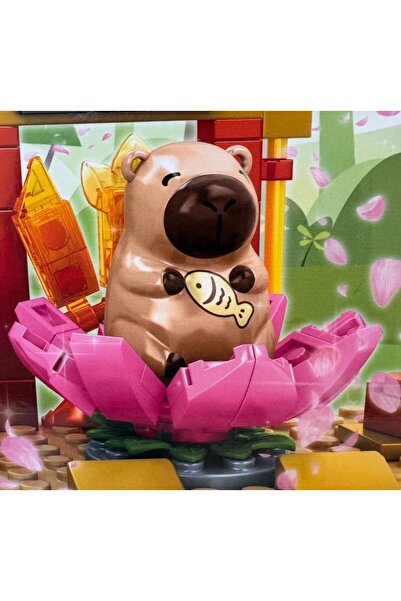 OEM 2 x Capybara Daily Routine Construction Set – 92 and 95 pieces, 6+