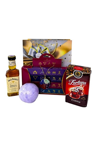 velve Set cadou Relax Time,set betișoare parfumate și bomba de baie, Jack Honey,cafea Fortuna,punga cadou