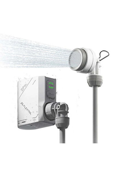 Flextail دش صغير، أصغر دش خارجي محمول في العالم، وزنه 200 غرام، ومدة تشغيله 7...