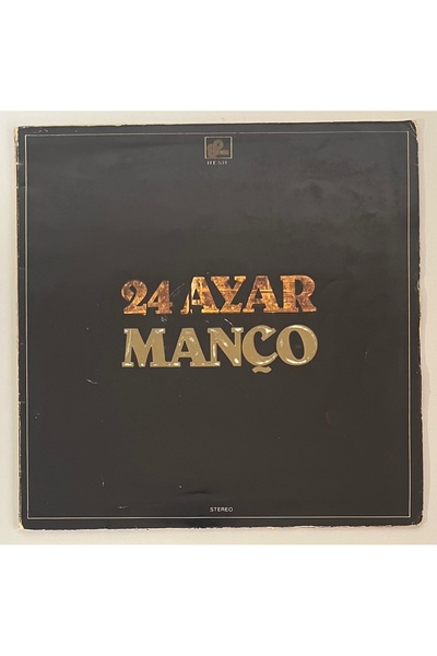 Emre Grafson Müzik Barış Manço 24 Ayar Manço Lp Plak (Orijinal 1985 Dönem Bas...