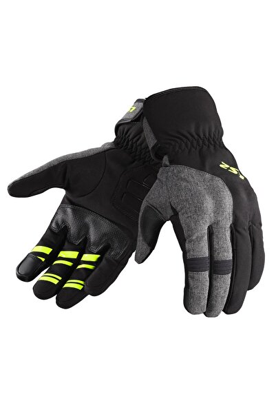 LS2 Urbs 2 Winter Motorcycle Gloves Black Gray