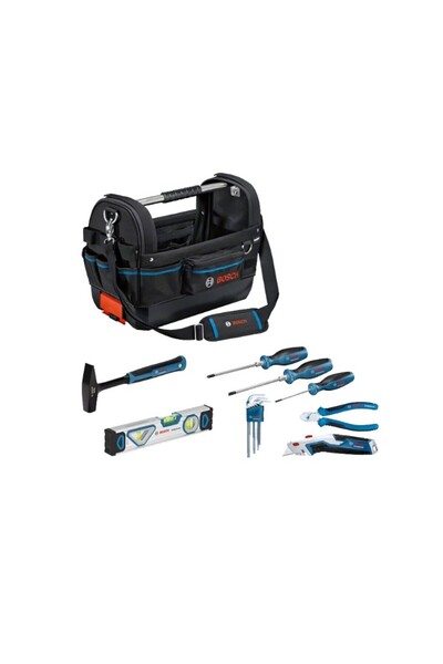 Bosch EL ALET SETİ 8 PARÇA + GWT 20 ÇANTA 1.600.A02.HSB