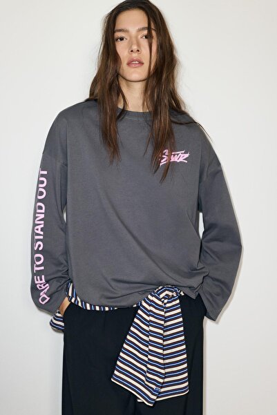 Pull & Bear STWD graphic T-shirt