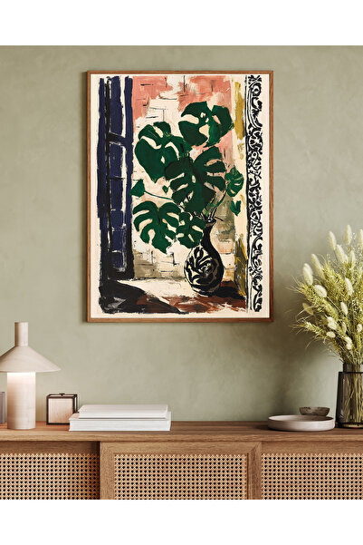 woodhomeworks Tek Parça Salon Ofis Dekor Tablo Vrynt