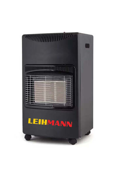 LEIHMANN Portable Gas Heater with Infrared, 3 Levels, Rollover Protection