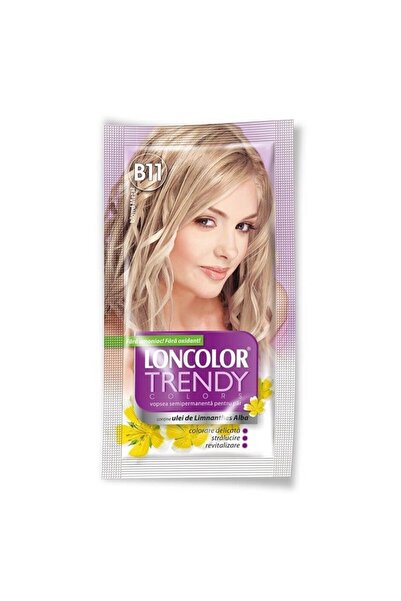 Loncolor Set 3 x Vopsea de Par Semi-Permanenta fara Amoniac Trendy Colors B11...