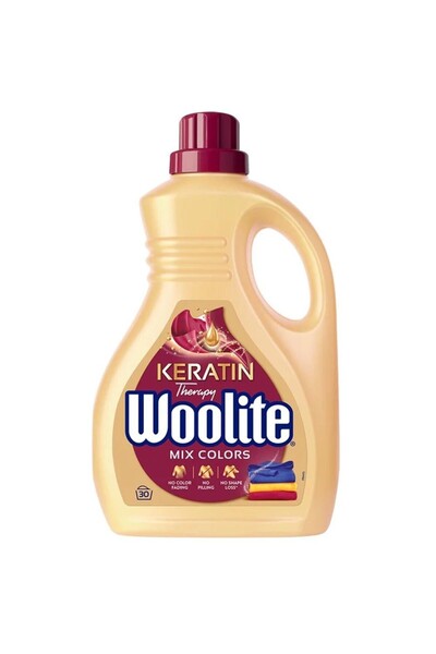 Woolite Set 2 x Detergent de Rufe Lichid Woolite, Mix Colors, 1.8 l