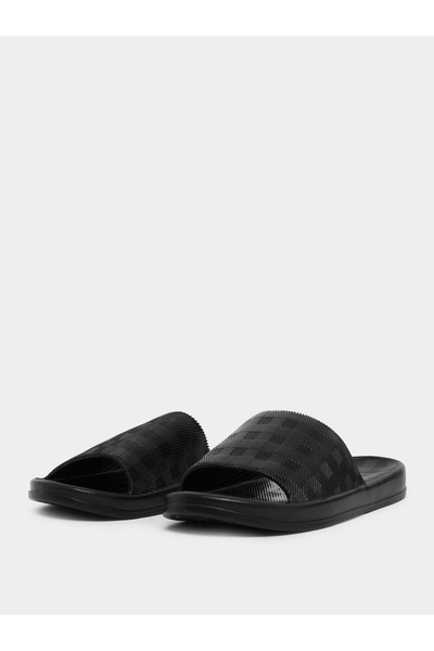 Styli Checked Slip-On Slides