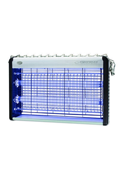 ESPERANZA Lampa UV anti - insecte, 20W, Hunter, tensiune interioara 2200 V, a...