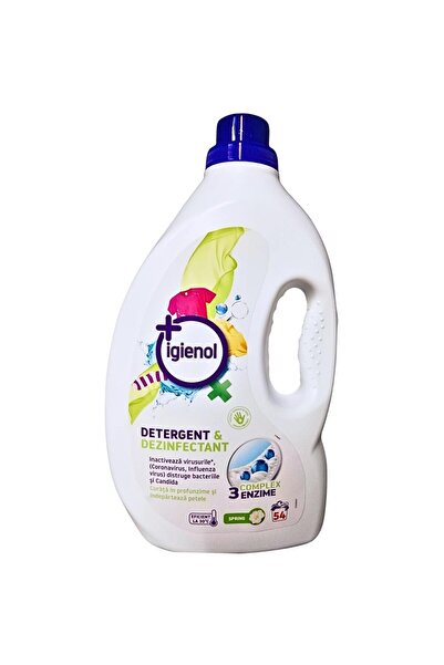 Igienol Set 2 x Detergent Dezinfectant Spring Fresh, 2.7 l