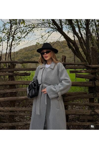 MODA AÇELYA Women's Long Coat