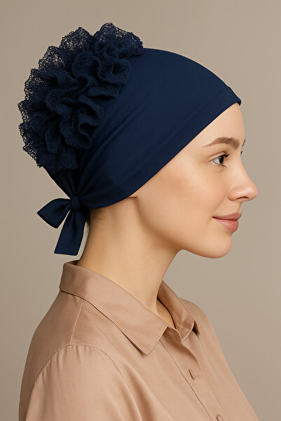 PEMİRA Ruffle Bonnet