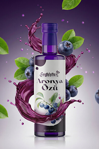 Şeyh i Şifa Aronya Özü Şurubu | Doğal ve Organik Bitkisel Şurup 180 ml