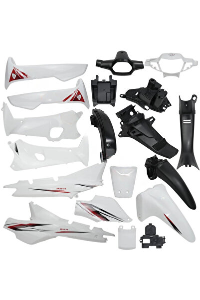 TÜRKMOPET Arora Kasırga Kaporta Seti Beyaz Komple