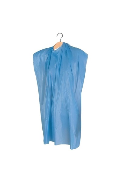 ROİAL Set pelerine de unica folosinta Albastru 85x108cm 30buc