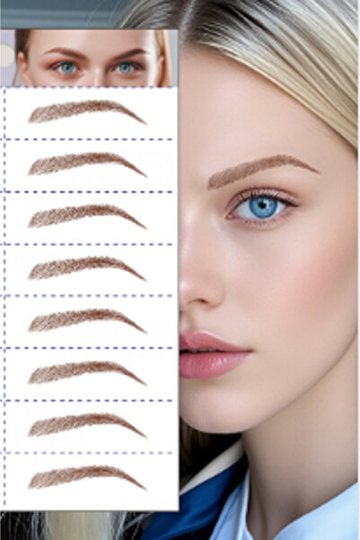 MOR SALKIM HOME Eyebrow Stickers Eyebrow Tape for Those with Sparse Eyebrows ...