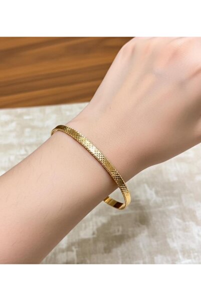 kuyumcu nurettin 18 gr (GRAM) Cam Kırığı Çöp Bilezik 22 Ayar Altın Yatırımlık...