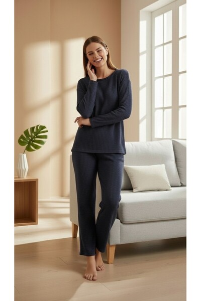 trendlina Knitwear Camisole Double Set