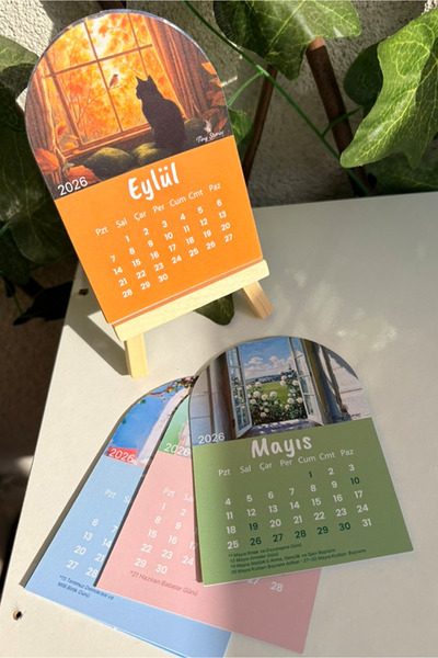 tinystoriestr 2026 Takvim + Tahta Stand