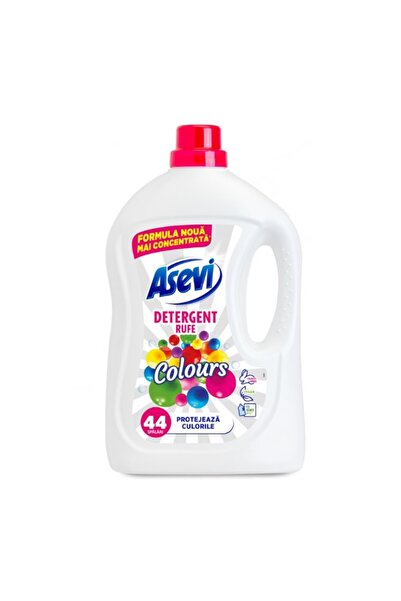 ASEVI Set 2 x Detergent de Rufe Colours, 2.4 l, 44 Spalari