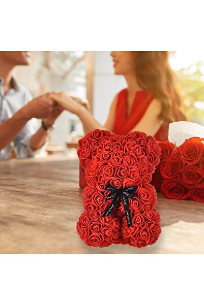 UKR Red Rose Bear - Valentine & Mother's Day Gift (10 inch)