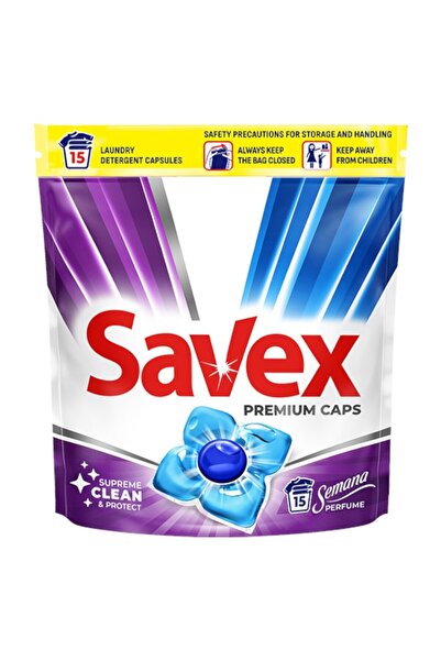 SAVEX Set 2 x Detergent Capsule Semana Perfume, 15 Capsule