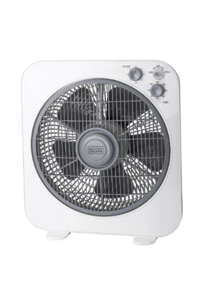 Black&Decker 40W 3-Speed Settings Electric Box Fan 12inch