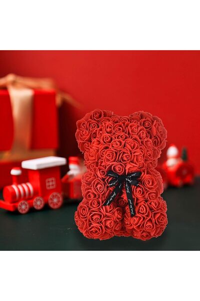 UKR Red Rose Bear - Valentine & Mother's Day Gift (10 inch)