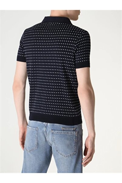 PAUL&SHARK MEN'S KNITTED POLOSHIRT C.WCOTTON