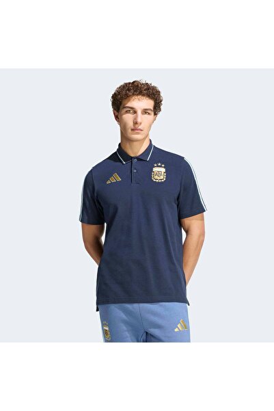 adidas Argentina Dna Men's Navy Blue Polo Shirt (Kf0326)
