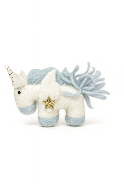 iğne izi Ръчно изработена филцова брошка за коса с украса на корона – сладък ...